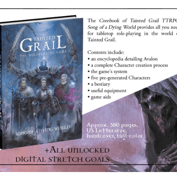 Tainted Grail das Rollenspiel zum Brettspiel – jetzt im Crowdfunding